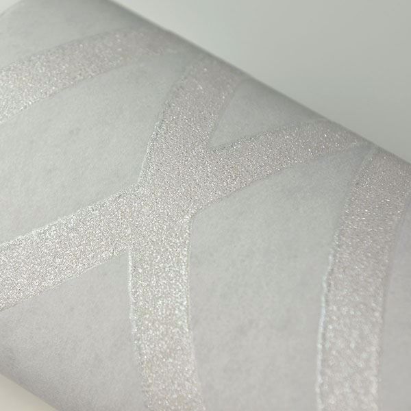 A Street Prints Coventry White Trellis Wallpaper