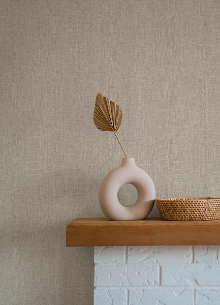 A Street Prints Cromie Taupe Texture Wallpaper
