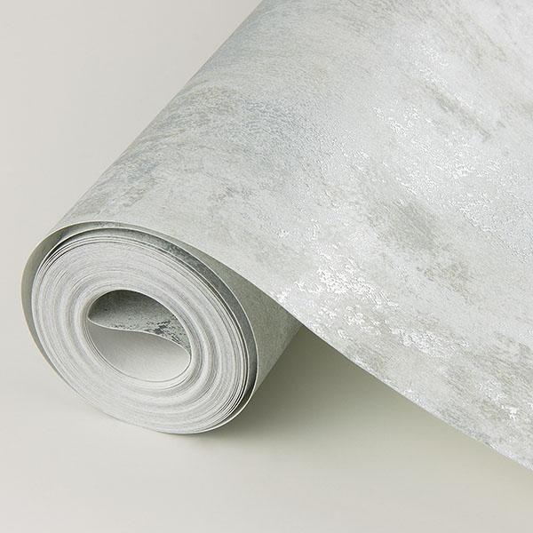 A Street Prints Deimos Silver Texture Wallpaper