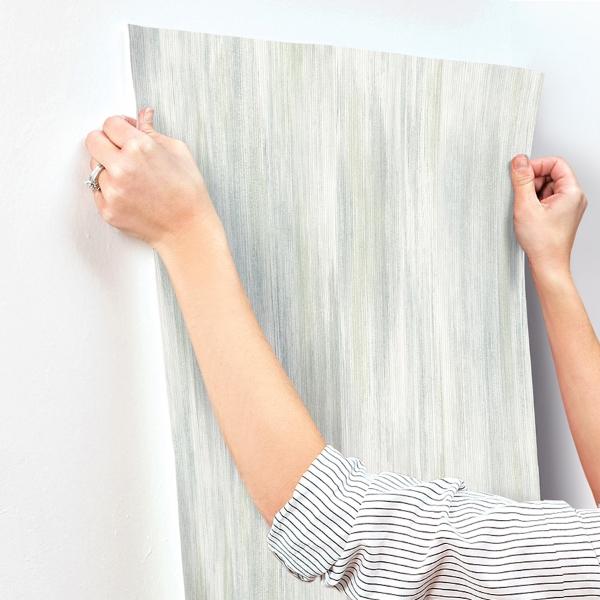 A Street Prints Elysian Sage Ikat Wallpaper