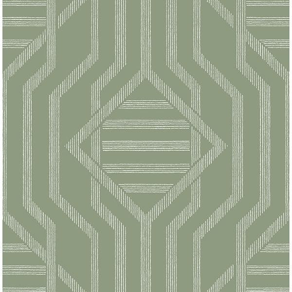 a street prints Essex Green Geometric Wallpaper