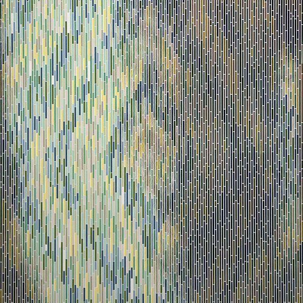 A Street Prints Ethereal Green Ogee Wallpaper