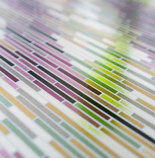 A Street Prints Ethereal Purple Ogee Wallpaper