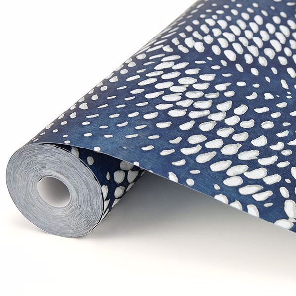 A Street Prints Ethos Sapphire Abstract Wallpaper