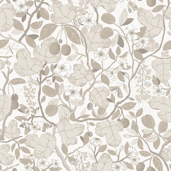 a street prints Ewald Beige Garden Vines Wallpaper