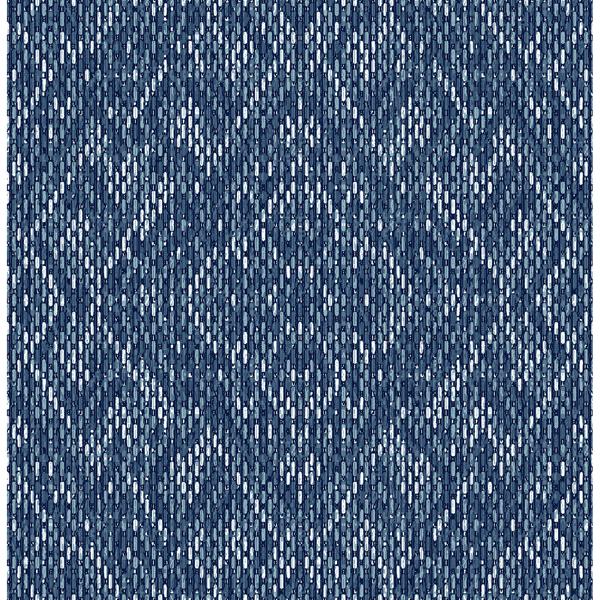 a street prints Felix Indigo Geometric Wallpaper