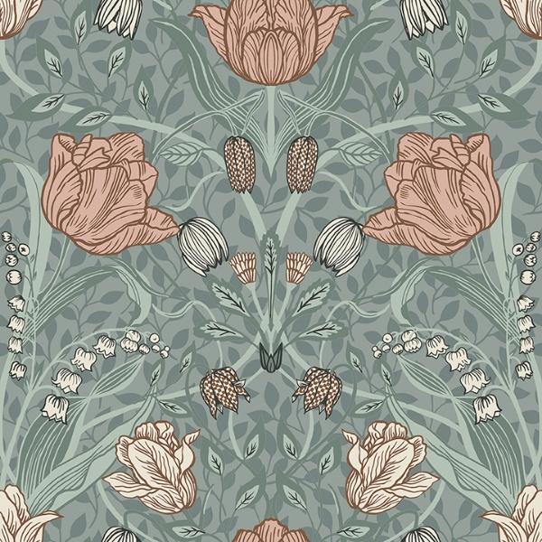 a street prints Fillippa Sage Tulip Wallpaper