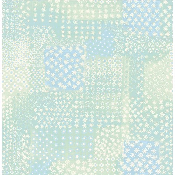 a street prints Flower Power Green Patchwork