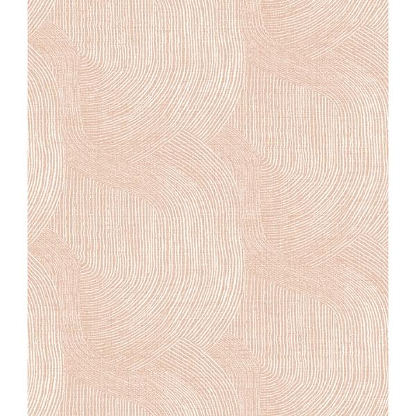 a street prints Folly Blush Zen Swirls Wallpaper