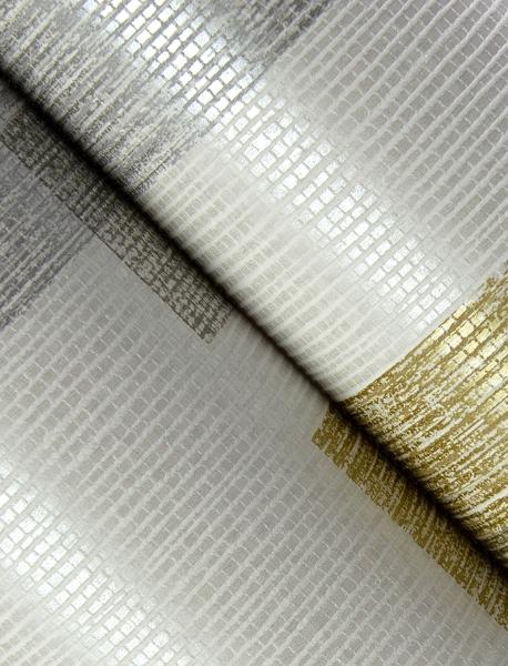 A Street Prints Fulton Gold Shapes Wallpaper