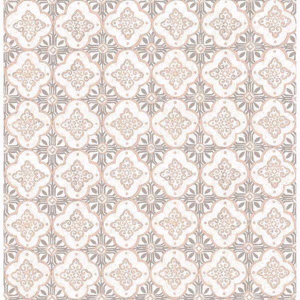 a street prints Geo Pink Quatrefoil