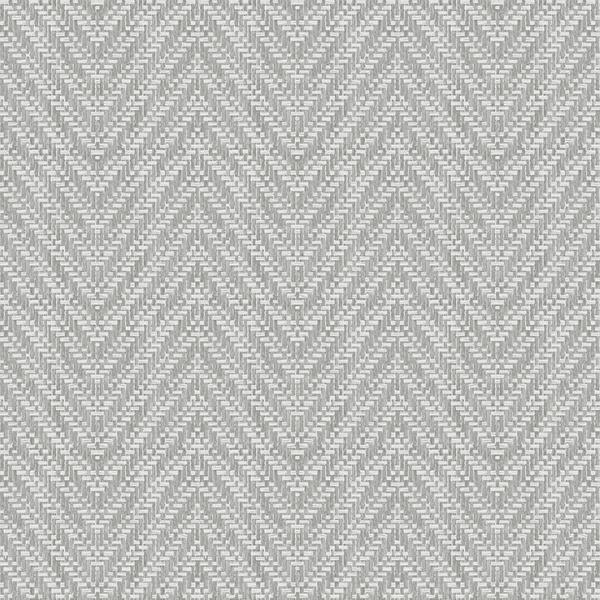 a street prints Glynn Grey Chevron Wallpaper