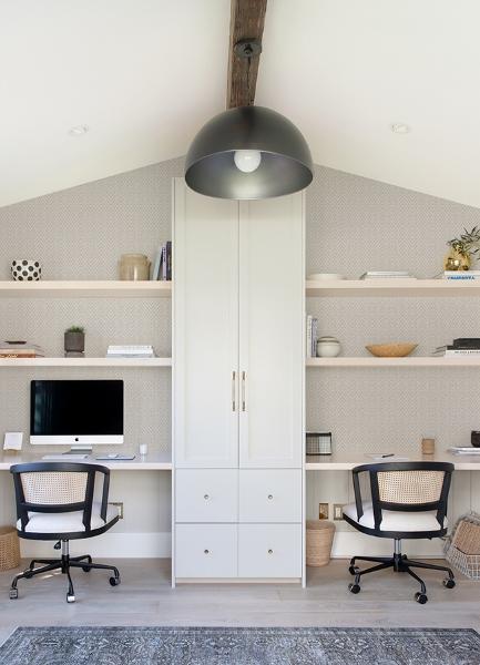 A Street Prints Glynn Lavender Chevron Wallpaper