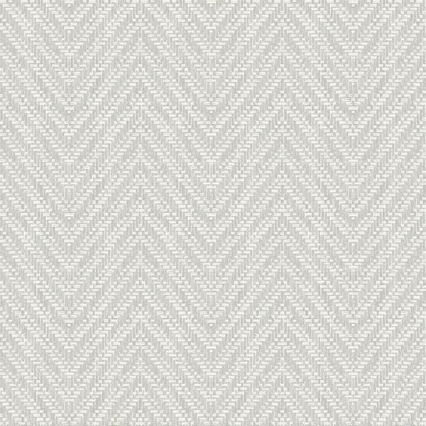 a street prints Glynn Light Grey Chevron Wallpaper