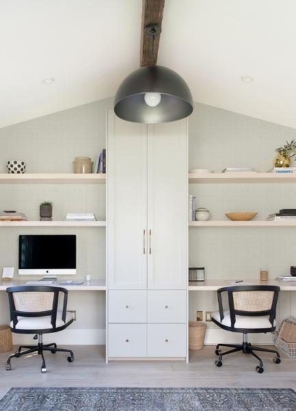 A Street Prints Glynn Silver Chevron Wallpaper