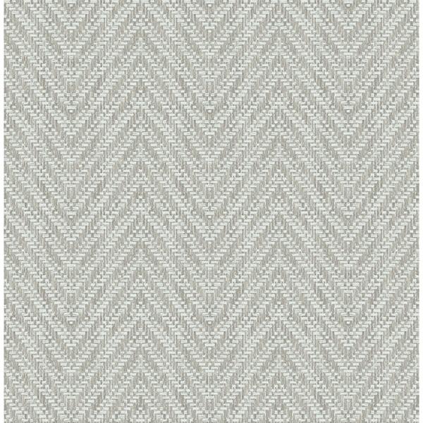 a street prints Glynn Sterling Chevron Wallpaper