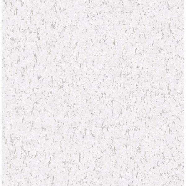 a street prints Guri White Faux Concrete Wallpaper