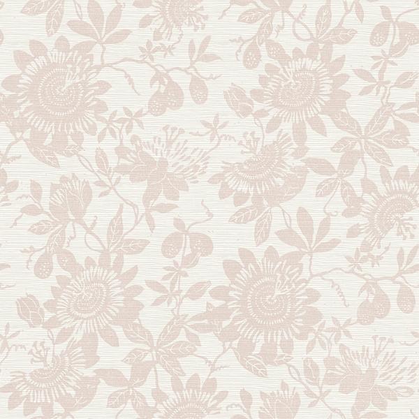 a street prints Helen Mauve Floral Trail Wallpaper