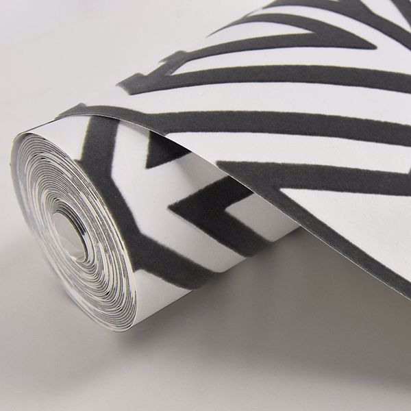 A Street Prints Helios Taupe Geometric Wallpaper