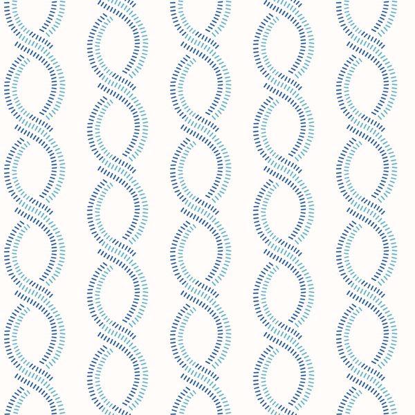 a street prints Helix Blue Stripe