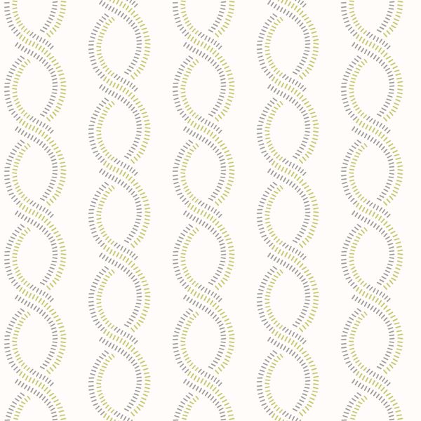 a street prints Helix Green Stripe