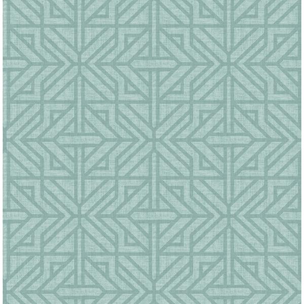a street prints Hesper Teal Geometric Wallpaper