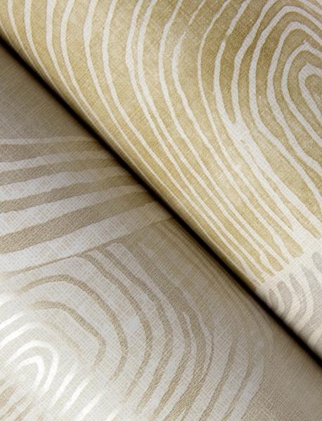 A Street Prints Hollace Honey Geometric Wallpaper