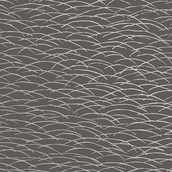 a street prints Hono Taupe Abstract Wave Wallpaper