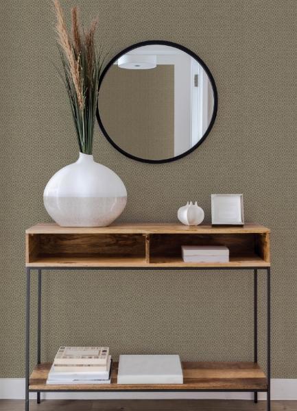 A Street Prints Hui Beige Paper Weave Wallpaper