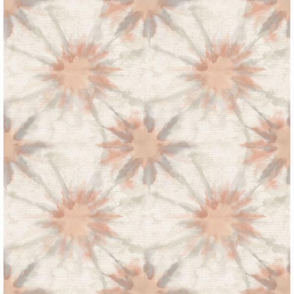 a street prints Iris Coral Shibori