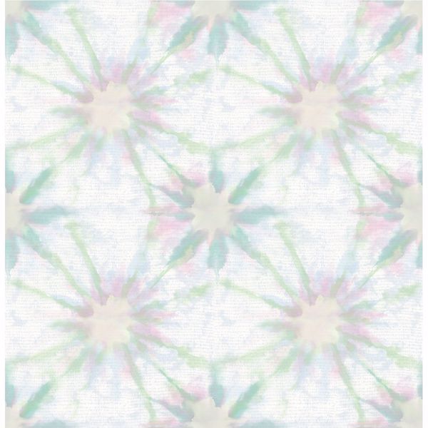 a street prints Iris Green Shibori
