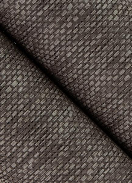 A Street Prints Jia Charcoal Paper Weave Wallpaper