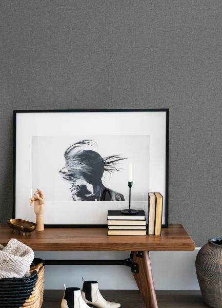 A Street Prints Jia Li Light Grey Wool Wallpaper