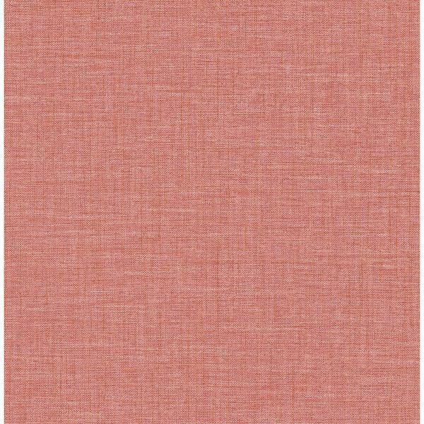 a street prints Jocelyn Pink Faux Linen Wallpaper