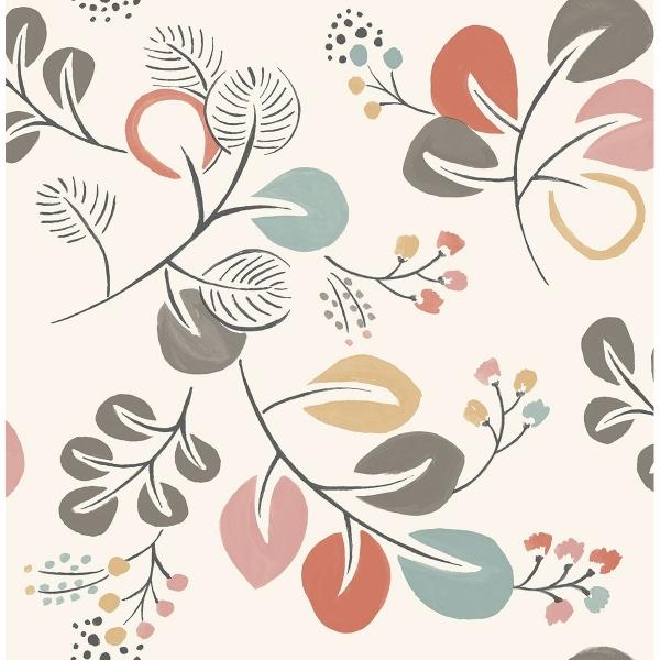 a street prints Jona Multicolor Trail Wallpaper