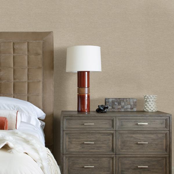 A Street Prints Jordan Beige Faux Tweed Wallpaper