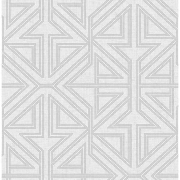a street prints Kachel Grey Geometric Wallpaper