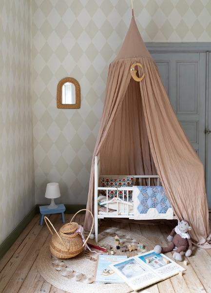 A Street Prints Kalas Light Grey Diamond Wallpaper