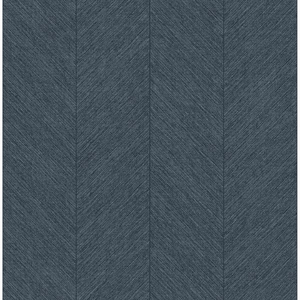 a street prints Kallam Indigo Chevron Wallpaper