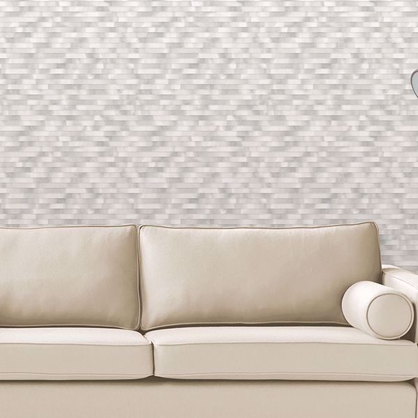 A Street Prints Kalmar Grey Hazy Stripe Wallpaper