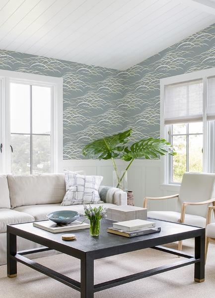 A Street Prints Kasia Slate Abstract Wallpaper