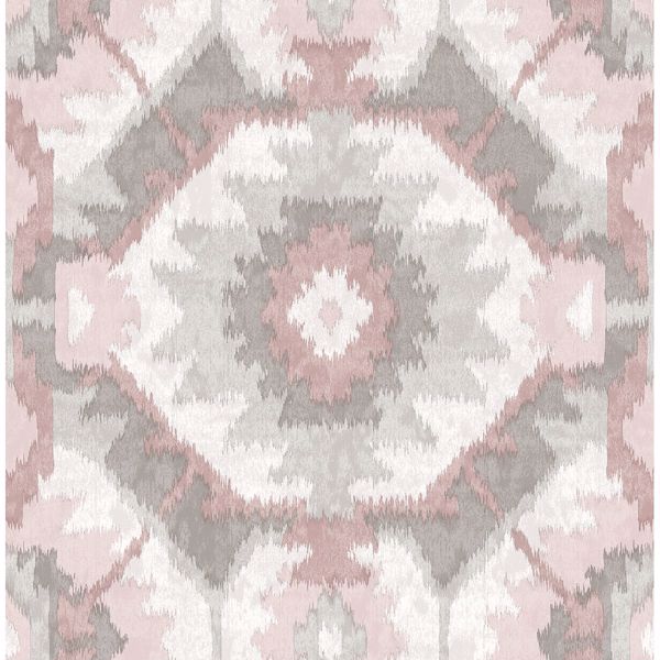 a street prints Kazac Light Pink Shibori Wallpaper