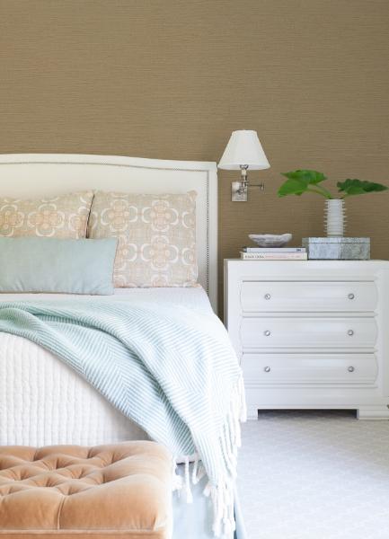 A Street Prints Kira Beige Hemp Wallpaper