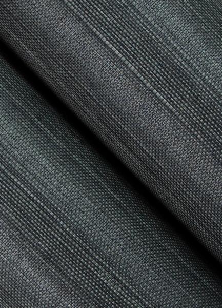 A Street Prints Kowloon Charcoal Sisal Wallpaper