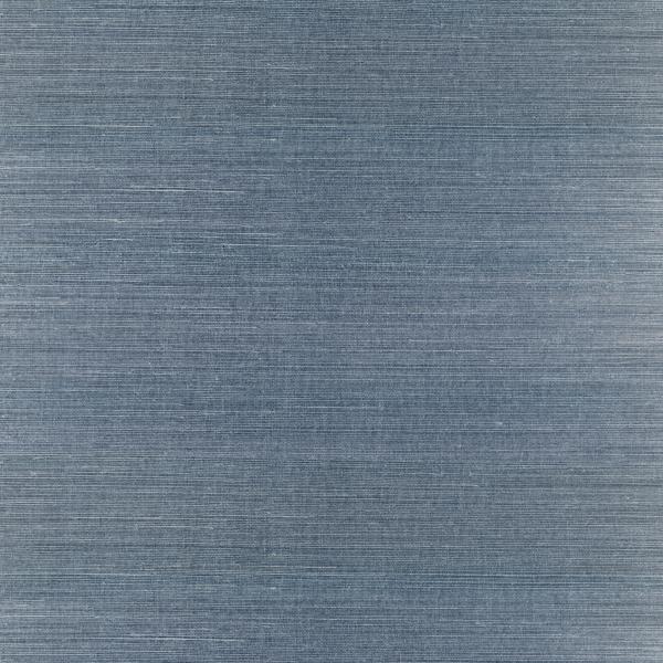 a street prints Lamphu Blue Grasscloth Wallpaper