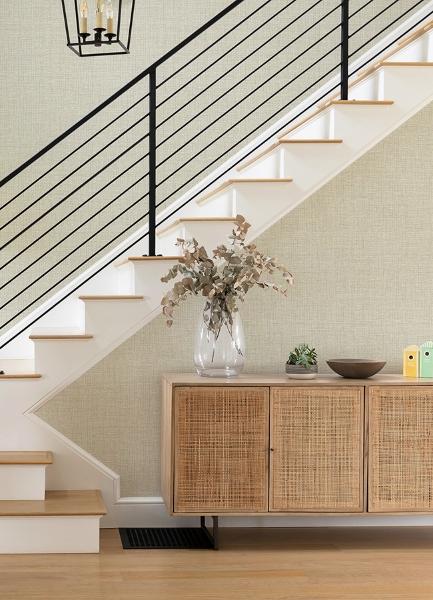 A Street Prints Lanister Olive Texture Wallpaper