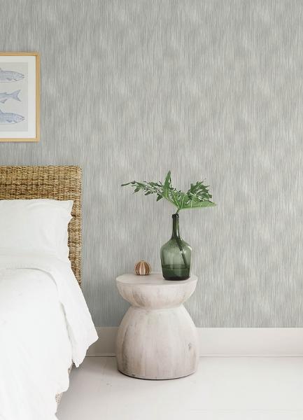 A Street Prints Largo Grey Striated Wallpaper