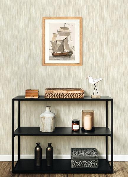 A Street Prints Largo Neutral Striated Wallpaper