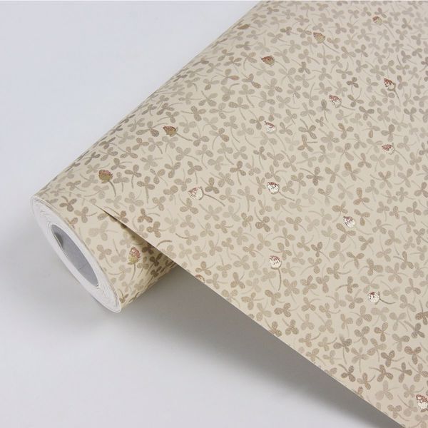 A Street Prints Lark Beige Botanical Wallpaper