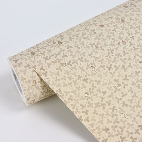 A Street Prints Lark Beige Botanical Wallpaper